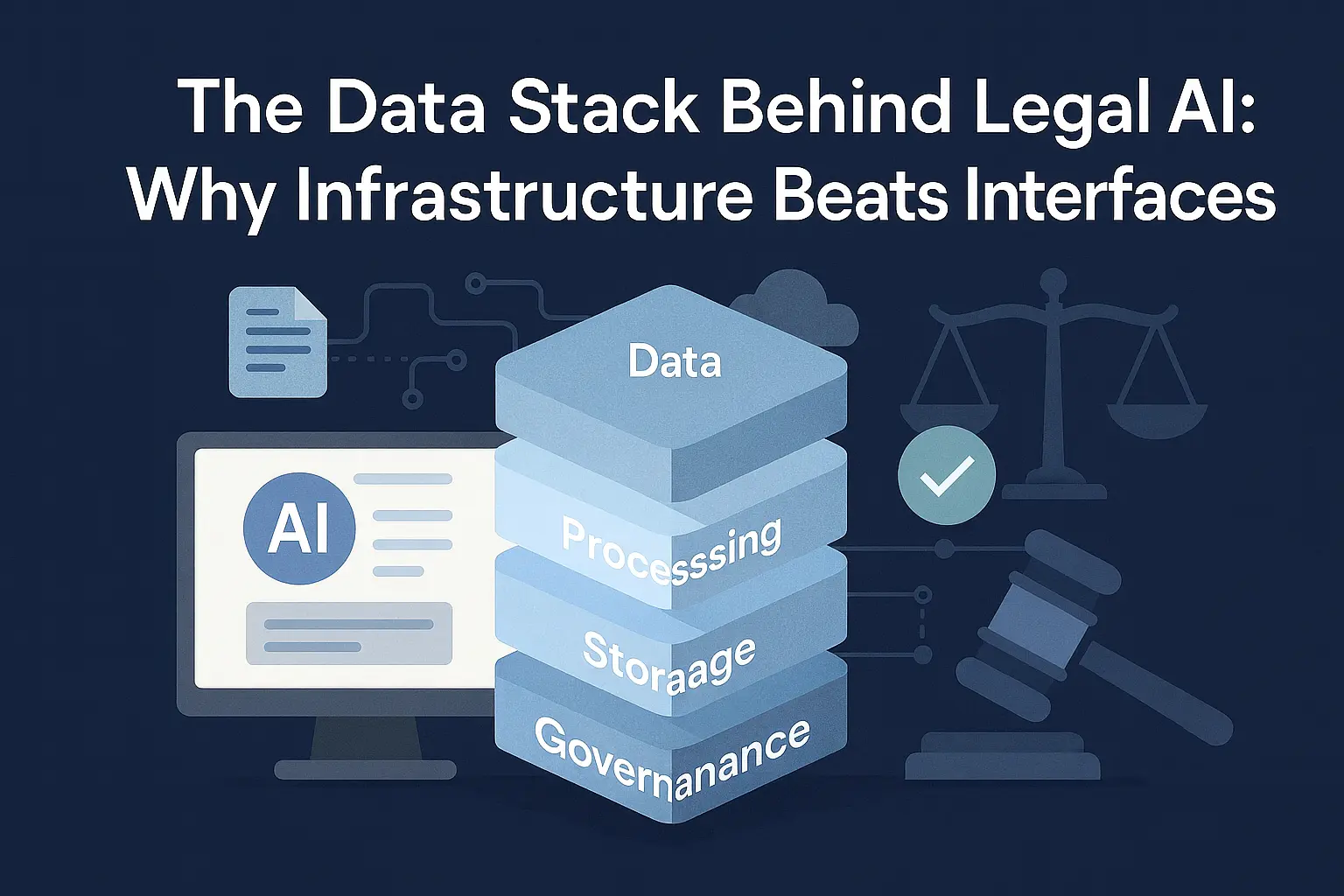 The Data Stack Behind Legal AI: Why Infrastructure Beats Interfaces